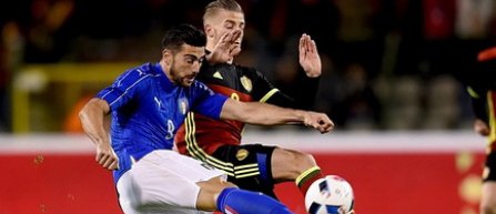 Amical: Belgia - Italia 3-1